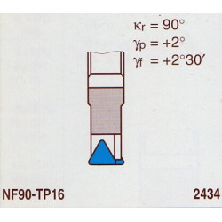 Narex Fréza kotoučová oboustranná, 160 x 22 mm, ČSN 22 2434, F90TP16N