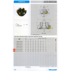 Pramet Fréza čelní nástrčná negativně pozitivní, pr. 63 mm, 63A05R-S45SN12Z