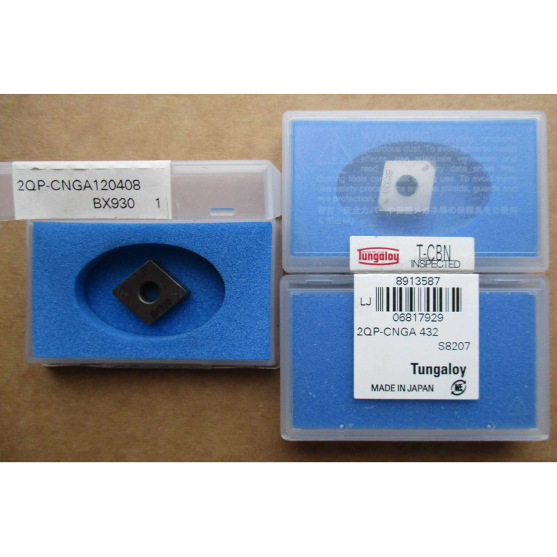 Tungaloy CNGA 120408 BX930 T-CBN