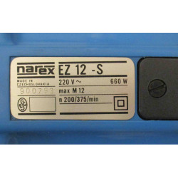 Narex Závitořez ruční elektrický EZ 12-S