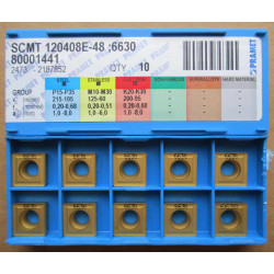 
                        Pramet SCMT 120408 E48 6630
                        